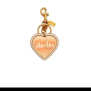 Coach X Jennifer Lopez heart bag charm